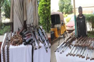 Police arrest 3 suspected gun runners with over 500 ammunition in Niger
