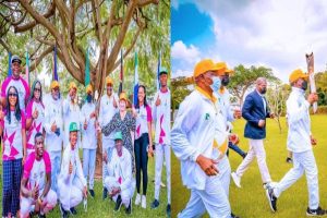 Osinbajo receives The Queen's Baton for 2022 commonwealth games