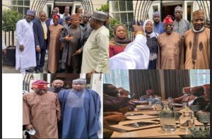 Northern Reps members visit Tinubu in London