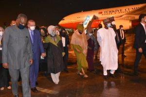 Buhari receives Turkish president Recep Erdogan in Abuja