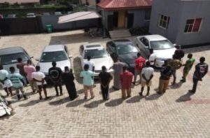EFCC arrests 22 persons for alleged internet fraud in Ogbomoso