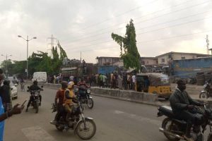 Evacuation of goods continues at Ladipo market, media access denied