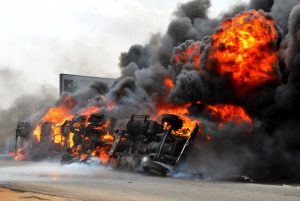 5 Killed, several injured in double tanker fire on the Lagos Ibadan Expressway