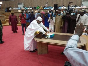 Tambuwal presents N188bn to Sokoto Assembly as 2022 budget