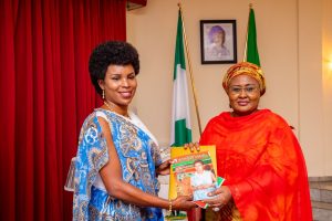 Aisha Buhari receives first lady of Burundi ahead of AFLPM Summit