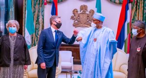 EndSARS: We await reports from State Govts, Buhari tells US Secretary of State