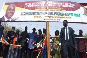 Gov Makinde flags off construction of 9.9billion Oyo/Iseyin road