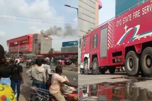 Danger averted, as fire guts popular mall in Ibadan