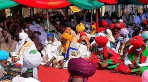 Yusuf Buhari turbaned as Talban Daura, District Head in Katsina