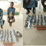 Police arrest suspected railway vandals in Oyo