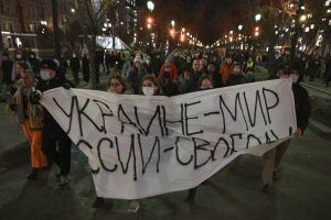Russia Anti War Protesters