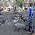 80 burnt to death at oil bunkering site in Imo