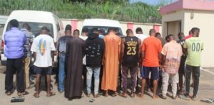 EFCC arrests 41 suspected internet fraudsters in Akure