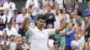 Djokovic records four-set win over Tim Van Rijthoven