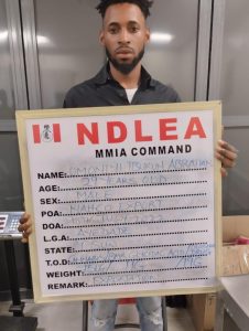 NDLEA arrests 8 persons in cocaine busts at Lagos, Abuja, Enugu airports