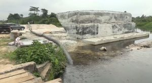  Okowa inspects ongoing construction of Isheagu-Ewulu road, bridge in Delta