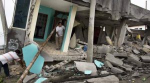 5.8 magnitude earthquake strikes Ecuador region