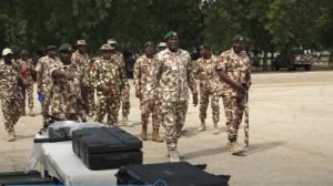 Army receives operational equipment, logistics from AU