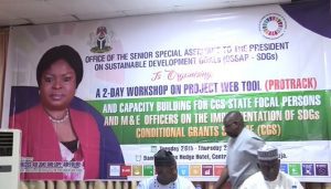 OSSAP-SDGs trains focal persons on project Web tool (Pro-