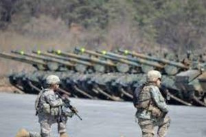 US-KOREA MILITARY DRILLS