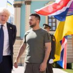 British PM, Boris Johnson, Visits Zelensky in Kyiv