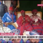 Otitoju's father installed as new Akinrin of Ekinrinland