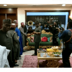 Asiwaju Tinubu meets Former President Jonathan in Abuja