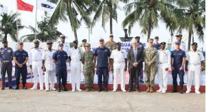 US Coast Guard Cutter Mohawk arrives in Lagos