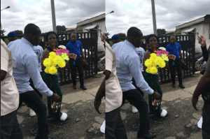 Tobi Amusan arrives in Laos