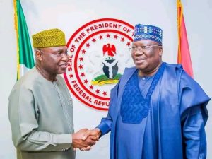 OYEBANJI, EKITI NASS MEMBERS MEET SENATE PRESIDENT, OTHERS