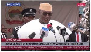 Ekti Swearing In