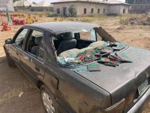 Vehicles set ablaze as thugs attack PDP rally in Zamfara