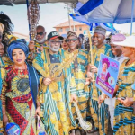 Ondo: Owo Agog as Gov Akeredolu begins Mother's burial