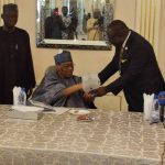 Stockbrokers induct General Babangida as Honourary Fellow