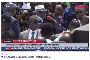 Wike On Oshiomhole