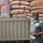 Customs seizerd 73 Trailer Loads of Smuggled Rice in Ogun