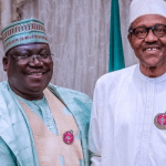 Buhari felicitates with Ahmed Lawan at 64