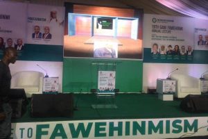 GANI FAWEHINMI LECTURE