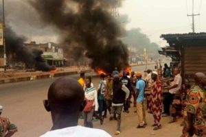 SAGAMU PROTEST