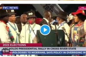 TINUBU IN CROSS RIVER