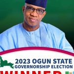 INEC ANNOUNCES DAPO ABIODUN WINNER OF GOVERNORSHIP ELECTION IN OGUN STATE