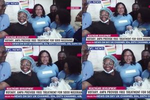 Rotary, ANPA provide free treatment, surgeries for 5000 Nigerians