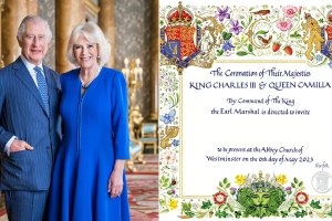 King Charles III's Coronation Invitation Confirms 'Queen Camilla's New Royal Title