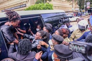 Police detain eleven female lawmakers amid protest in Uganda