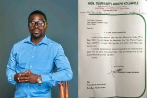 Ondo NNPP Assembly Candidate, Oluwaseyi Kolawole resigns