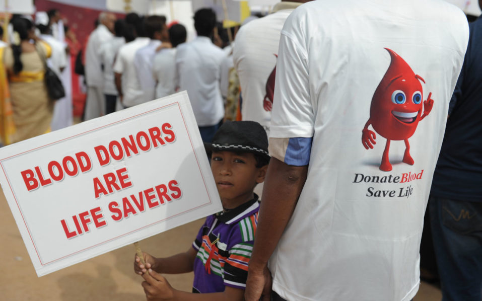 donate blood for money