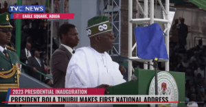 Tinubu speech