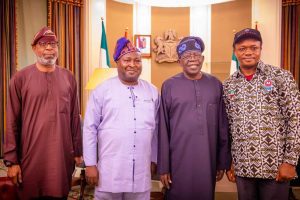 Tinubu meets JOHESU leaders at Presidential Villa