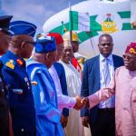 President Tinubu returns from AU Summit in Kenya