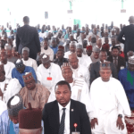 VP Shettima, Gov. Zulum observe Ei-el-Fitr prayer in Maiduguri